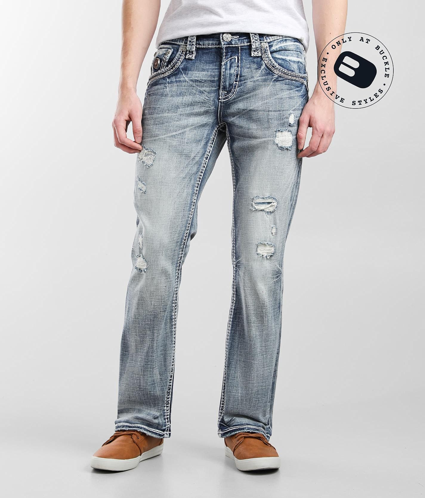 Rock Revival (Kasper) Slim Boot Jeans. Men's Size: fashion 29x30