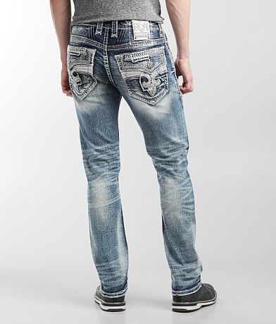 Rock Revival Kidd Slim Straight Stretch Jean back view