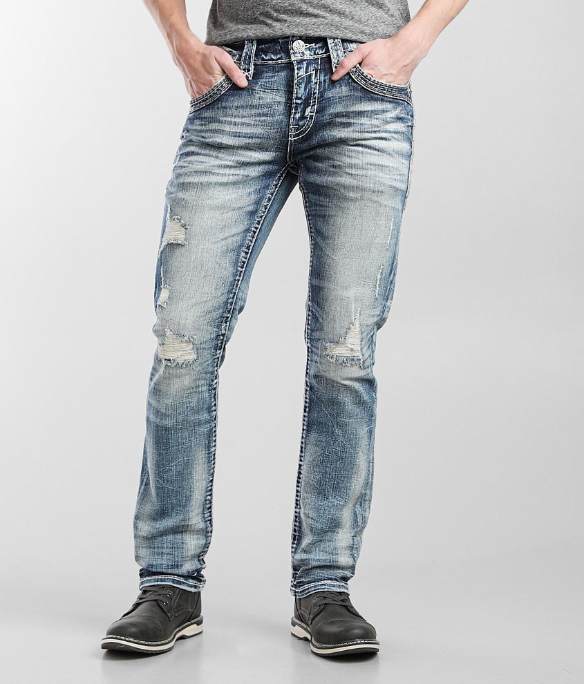 Rock Revival Kidd Slim Straight Stretch Jean front view