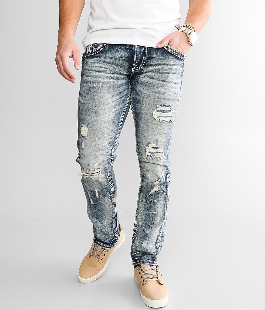 Rock Revival Slim Straight Stretch Jean front view