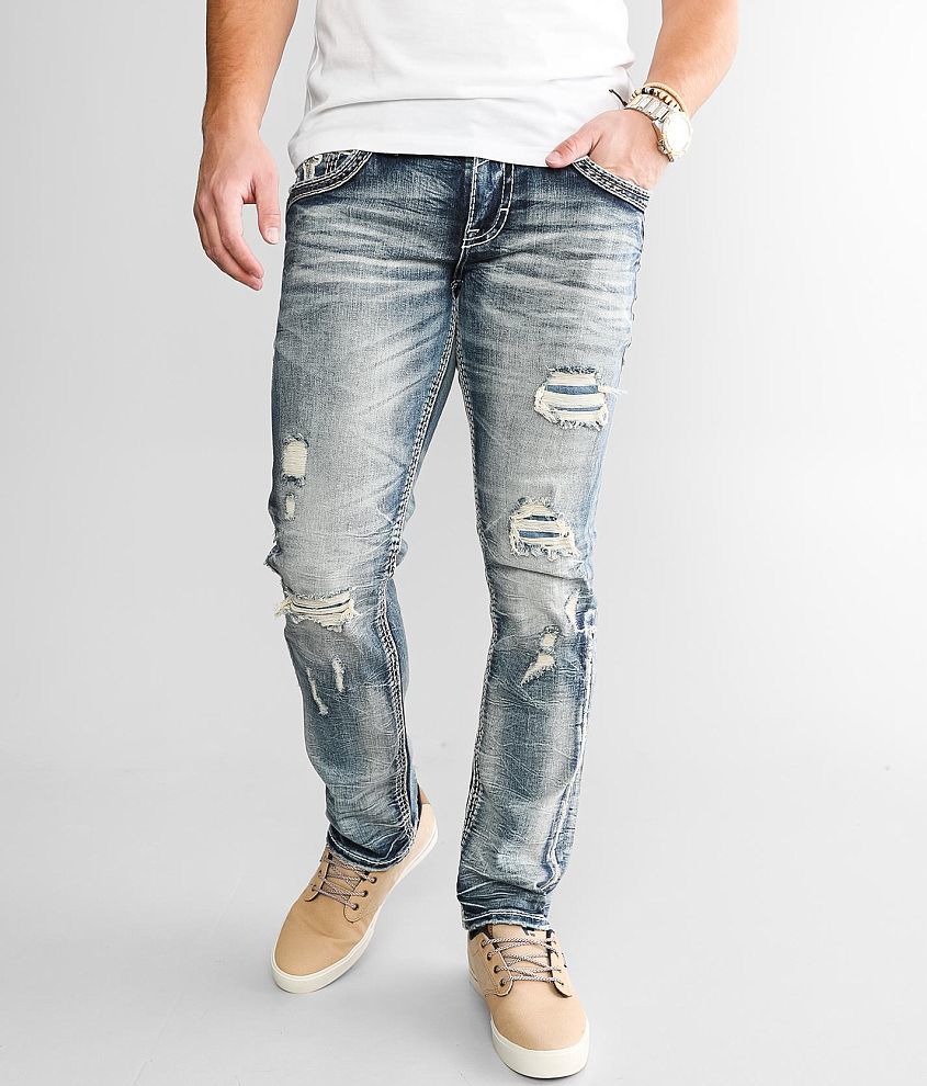 Rock Revival Slim Straight Stretch Jean - Men's Jeans in Dagny SJ202 ...