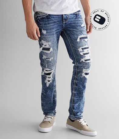 desesperación Enumerar recibo Men's Rock Revival Jeans | Buckle