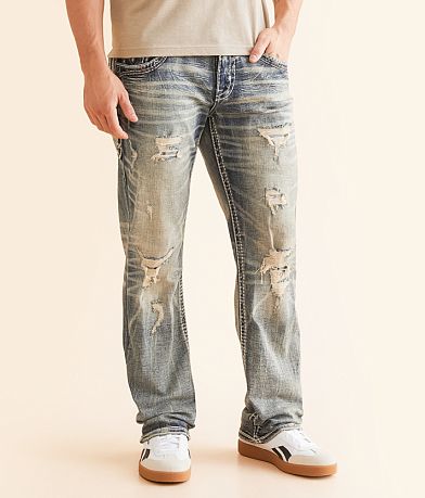 Rock Revival Ernest Taper Stretch Jean front view