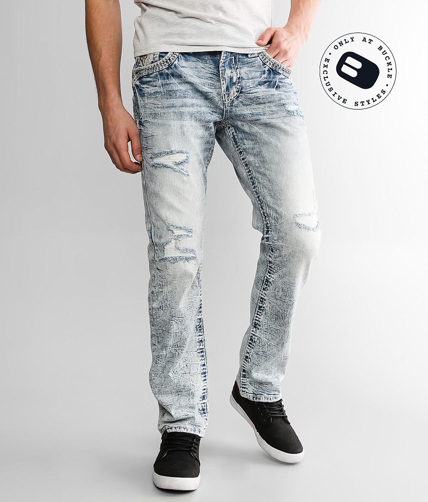 Rock Revival Robin Slim Straight Stretch Jean front view