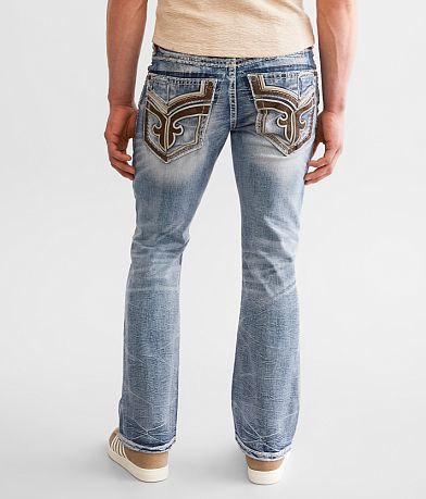 Rock Revival Esteban Slim Boot Stretch Jean back view