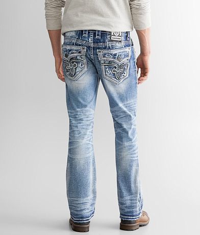 Rock Revival Eugene Slim Boot Stretch Jean back view
