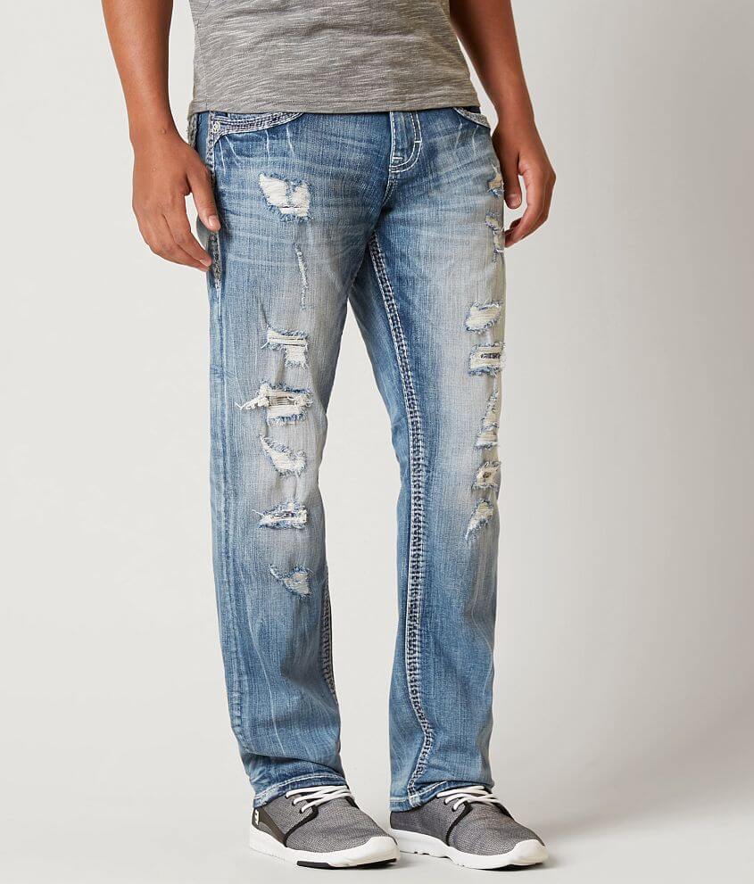 Rock Revival Penn Relaxed Straight Stretch Jean front view