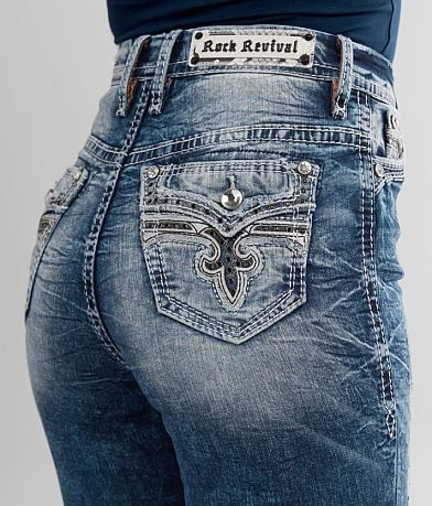 Rock Revival Rio Red Ultra High Rise Skinny Jean BACK_POCKET