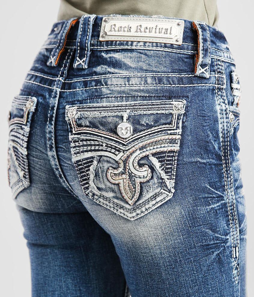 Sosie Mid-Rise Straight Stretch Jean