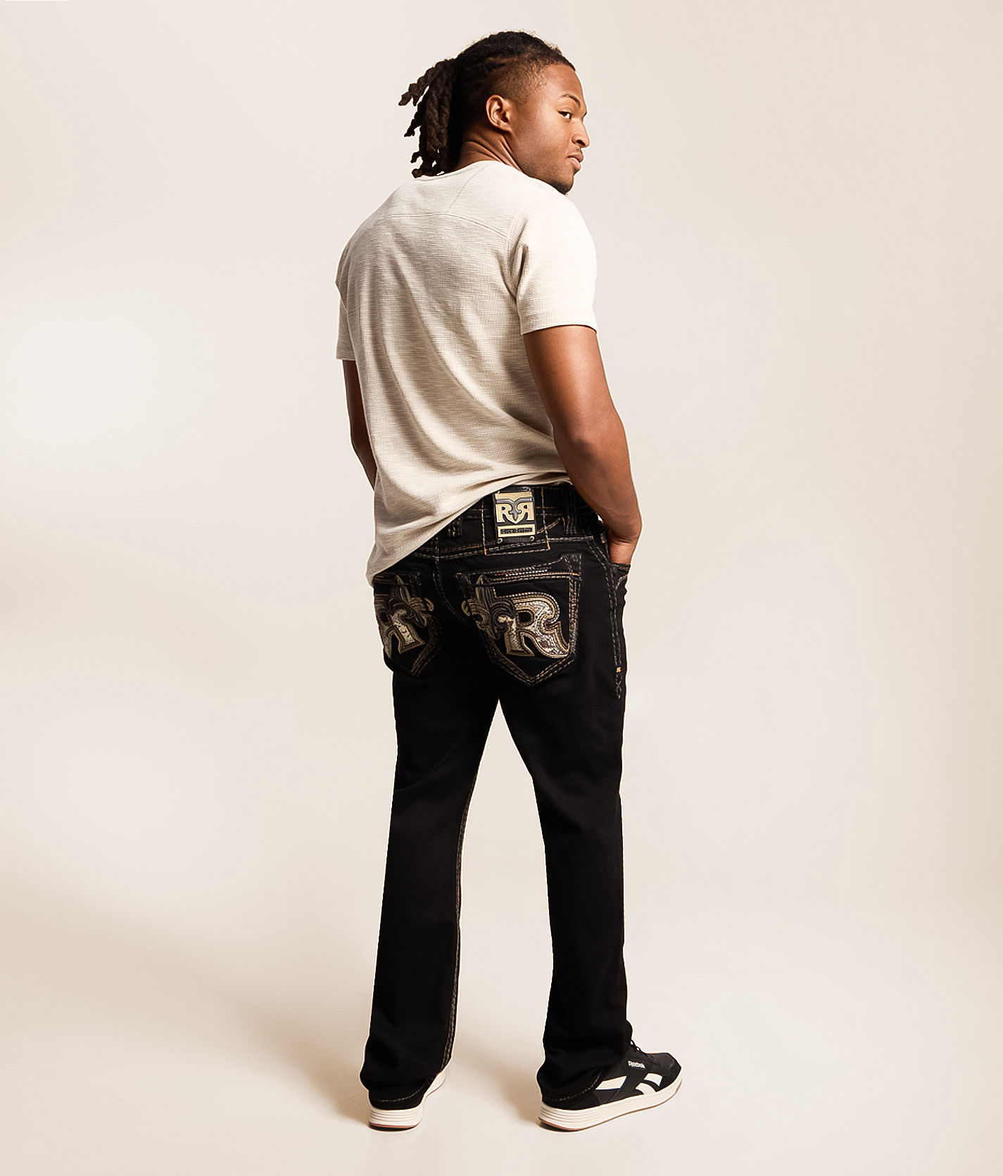 Rock Revival Zayn Relaxed Taper Stretch Jean - Men's Jeans in Zayn