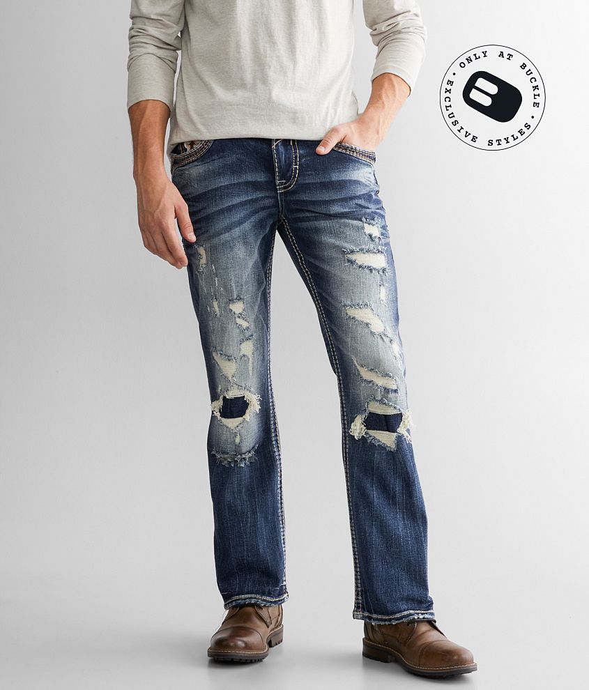 Rock Revival Eastyn Slim Boot Stretch Jean - Men's Jeans in Eastyn ...