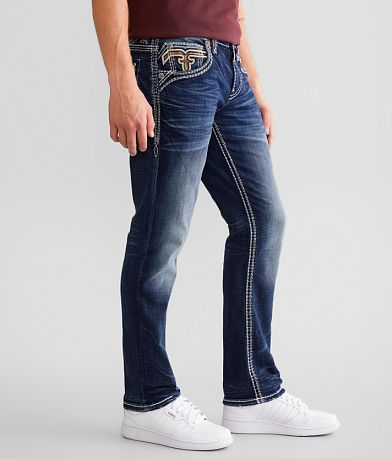 Rock Revival Rolf Slim Straight Stretch Jean full right side view