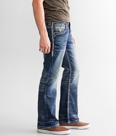 Rock Revival Sami Slim Boot Stretch Jean - Men's Jeans in Sami SB201 ...
