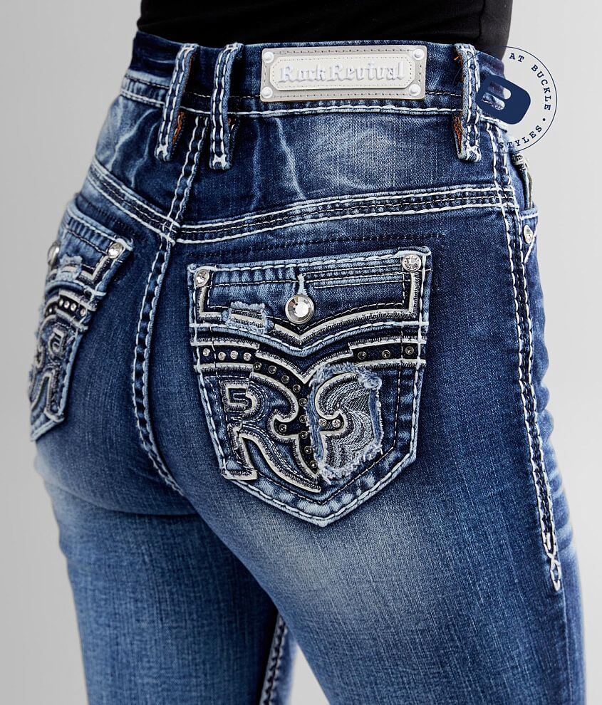 Besluit rand Overvloedig Rock Revival Ferry Ultra High Rise Skinny Jean - Women's Jeans in Ferry  HA217 | Buckle