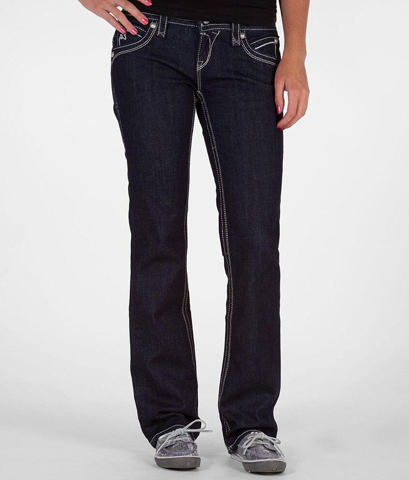 Rock Revival Heather Easy Straight Stretch Jean front view