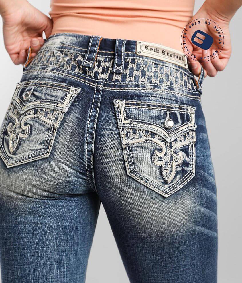 rock revival baggy jeans