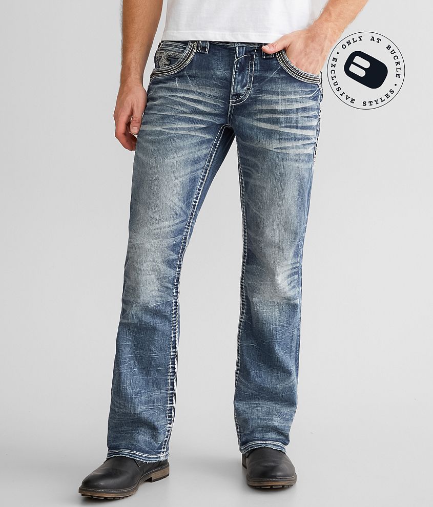 Rock Revival Tyron Slim Boot Stretch Jean - Men's Jeans in Tyrone SB205 ...