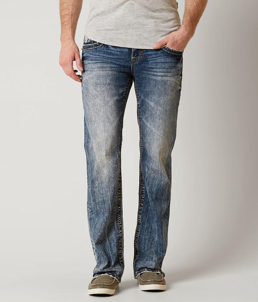 Rock Revival Fergus Slim Boot Stretch Jean front view