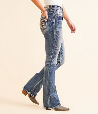 Rock Revival Semah Curvy High Rise Boot Stretch Jean front view