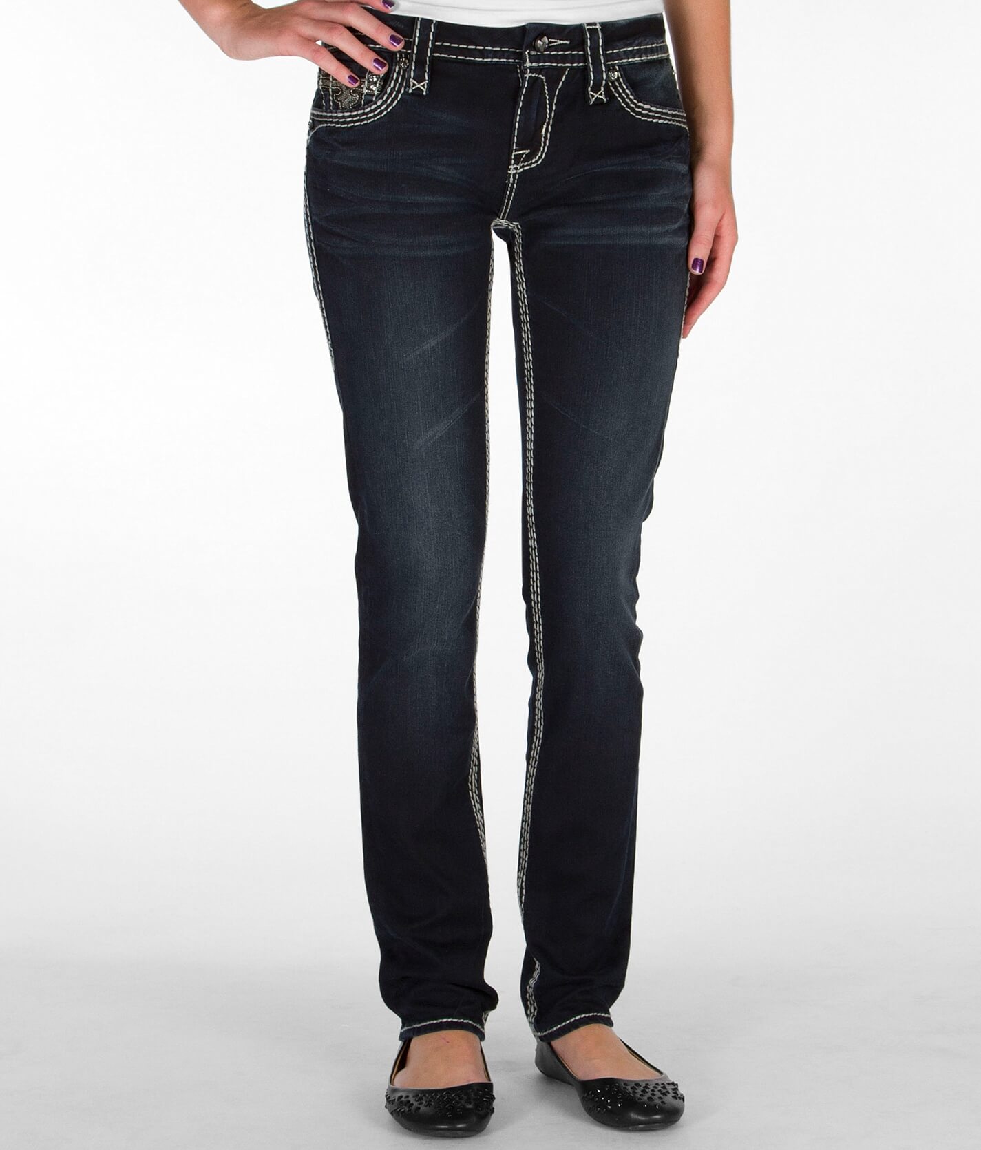 rock revival easy skinny jeans