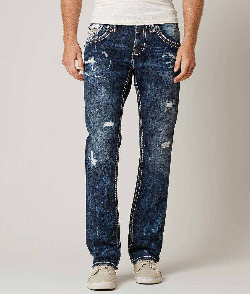 Rock Revival Lowry Relaxed Straight 17 Jean - Men's Jeans in Lowry ...