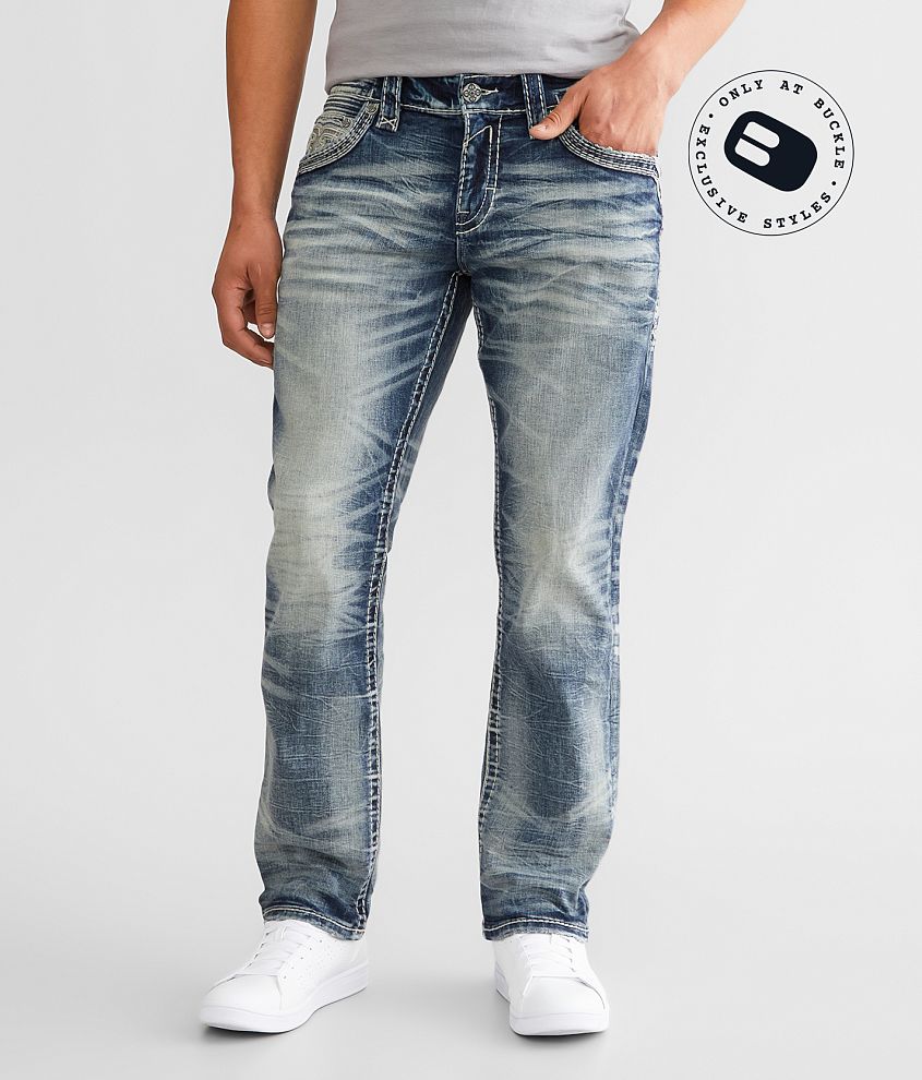 Rock Revival Smitty Relaxed Taper Stretch Jean front view