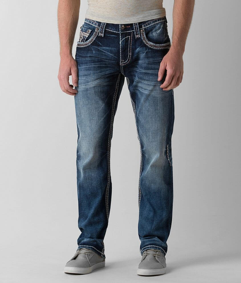 Rock Revival James Relaxed Straight 17 Jean front view