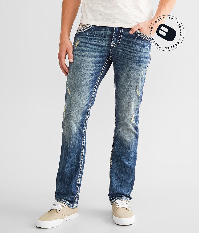Rock Revival Aditya Slim Straight Stretch Jean - Men's Jeans in Aditya ...