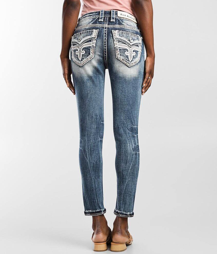 Flan Mid-Rise Ankle Skinny Jean