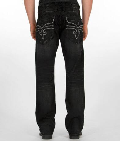 Rock Revival Steven Relaxed Straight Jean BACK