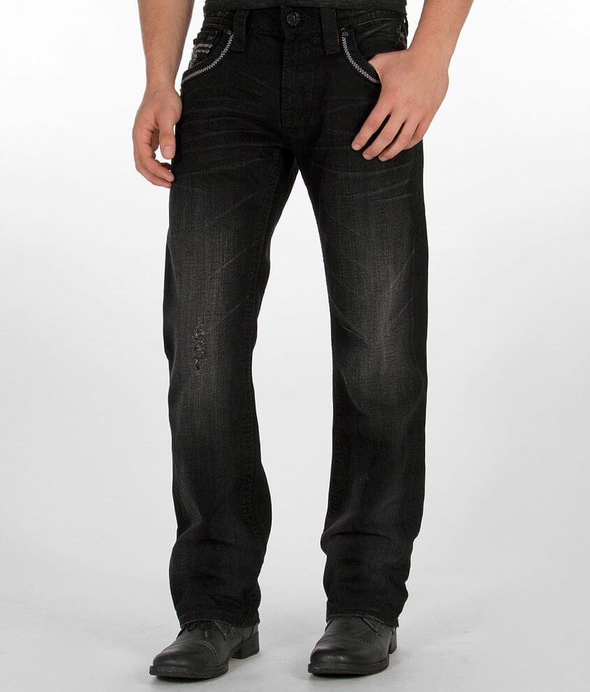 Rock Revival Steven Relaxed Straight Jean front view