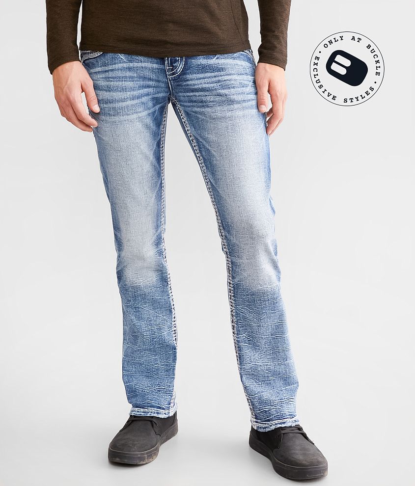 STRETCH SLIM STRAIGHT JEANS