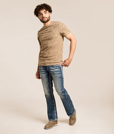 Men's Rock Revival Bootcut Jeans | Buckle