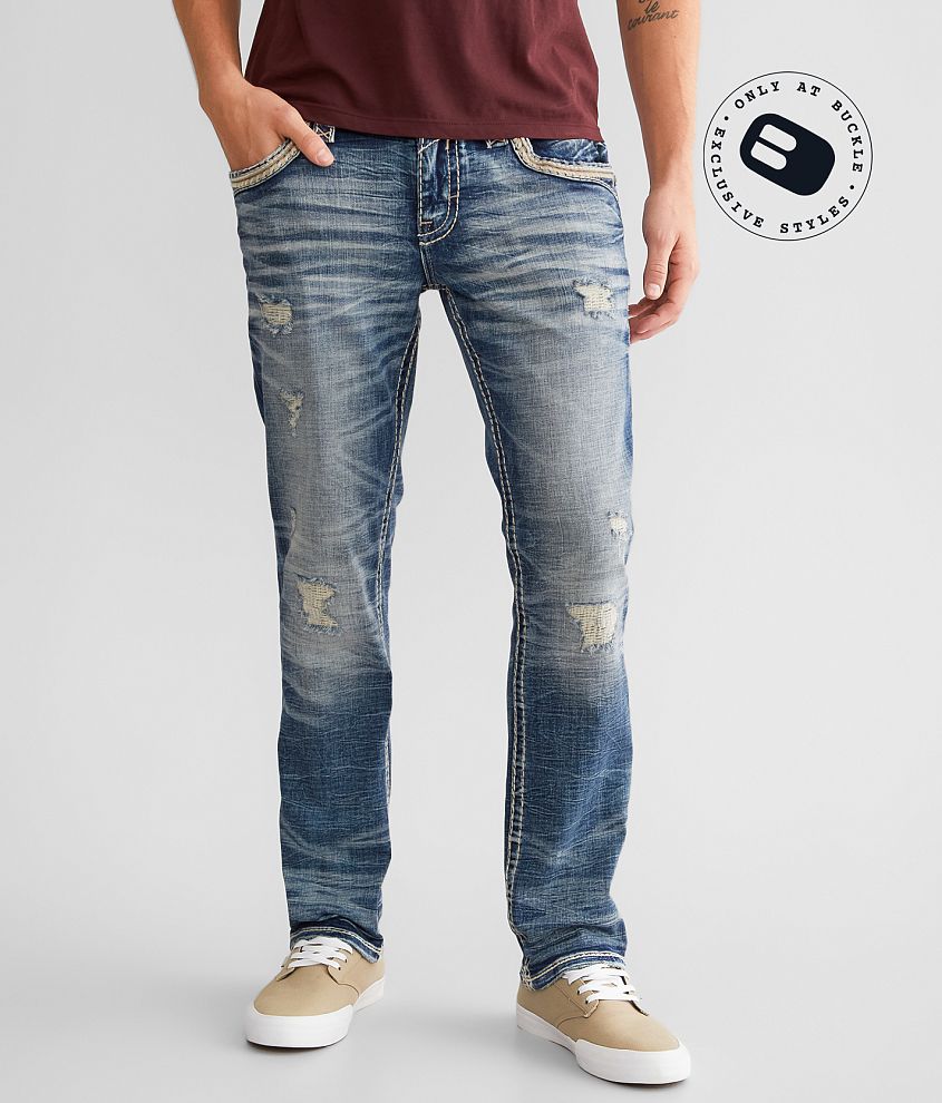 Rock Revival Macklin Slim Straight Stretch Jean - Men's Jeans in ...