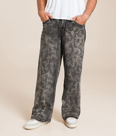 Rock Revival Newton Baggy Stretch Jean front view