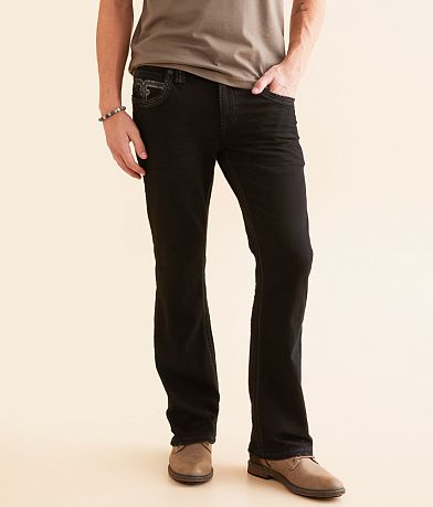 Rock Revival Justinn Slim Boot Stretch Jean front view