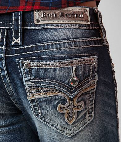 Rock Revival Yui Boot Stretch Jean BACK_POCKET