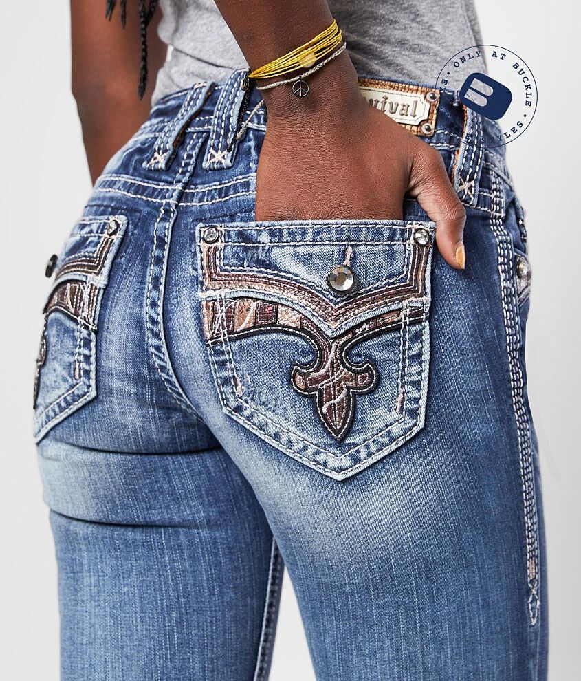 Rock Revival Vui Boot Stretch Jean front view