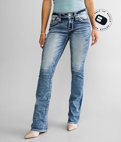 Rock Revival Yui Low Rise Boot Stretch Jean front view