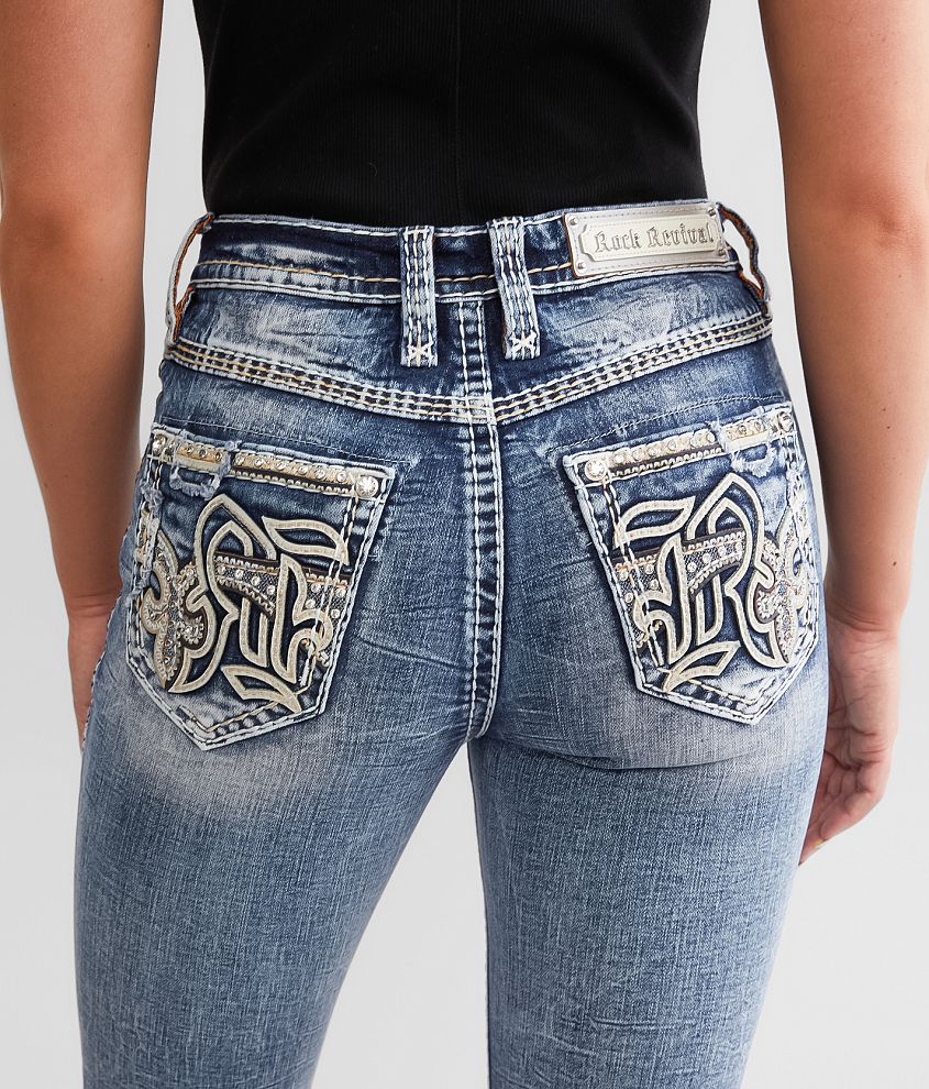 Rock Revival Kelcie Curvy High Rise Boot Stretch Jean - Women's Jeans ...