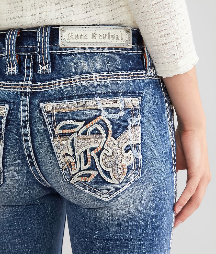 Kelcie Mid-Rise Boot Stretch Jean