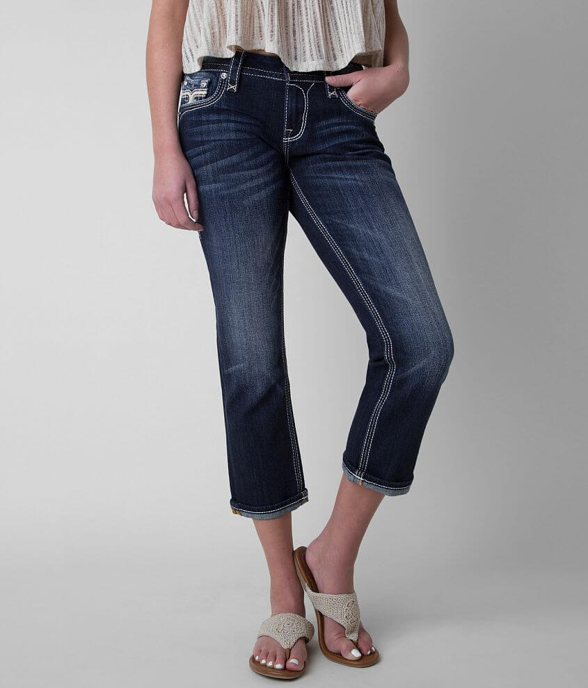 Rock Revival Nancy Easy Stretch Cropped Jean front view
