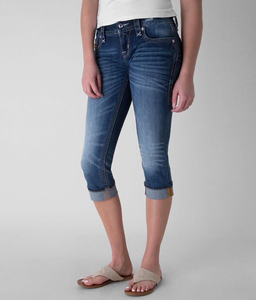 Rock Revival Betty Stretch Cropped Jean front view