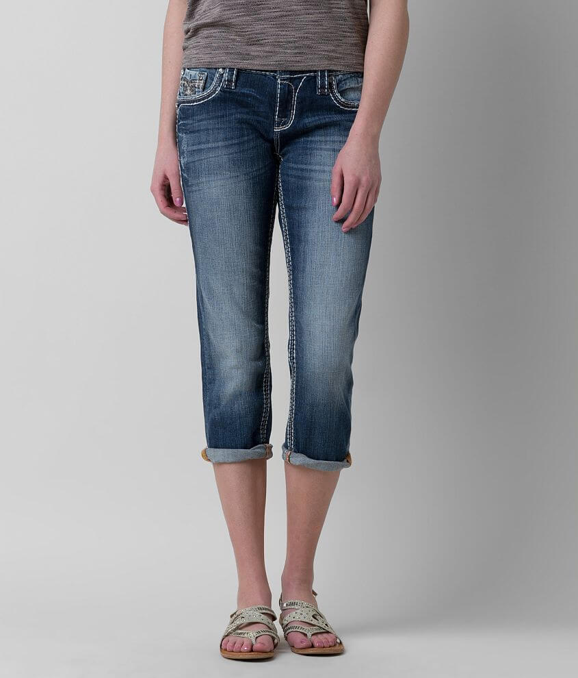 Rock Revival Betty Easy Stretch Cropped Jean front view