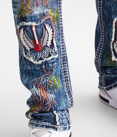 Rock Revival Zadie Slim Straight Stretch Jean misc detail 1 view