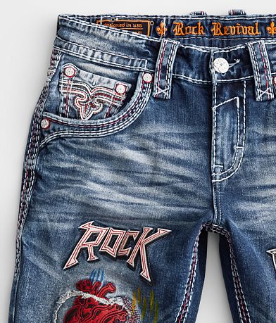 Rock Revival Zadie Slim Straight Stretch Jean misc detail 2 view
