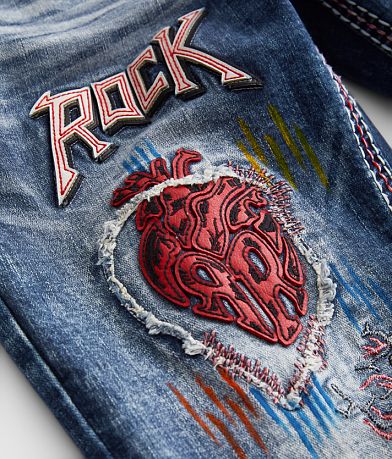 Rock Revival Zadie Slim Straight Stretch Jean misc detail 3 view