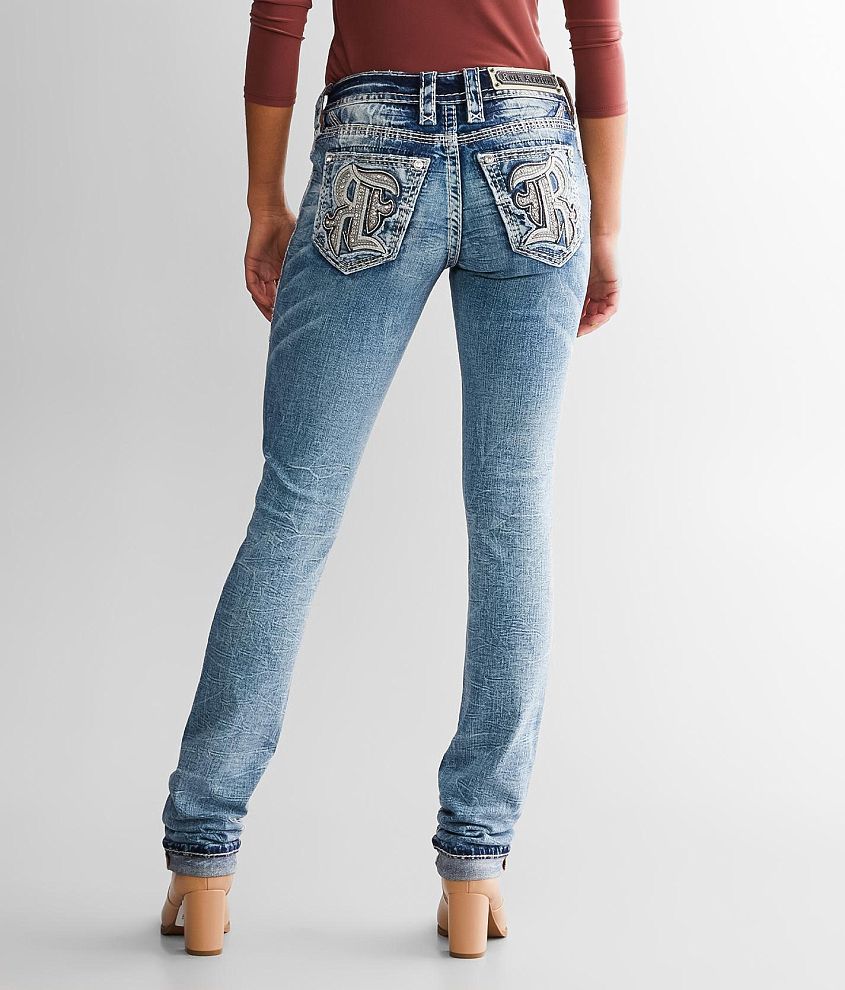 Eilish Low Rise Straight Stretch Jean - thumbnail 3