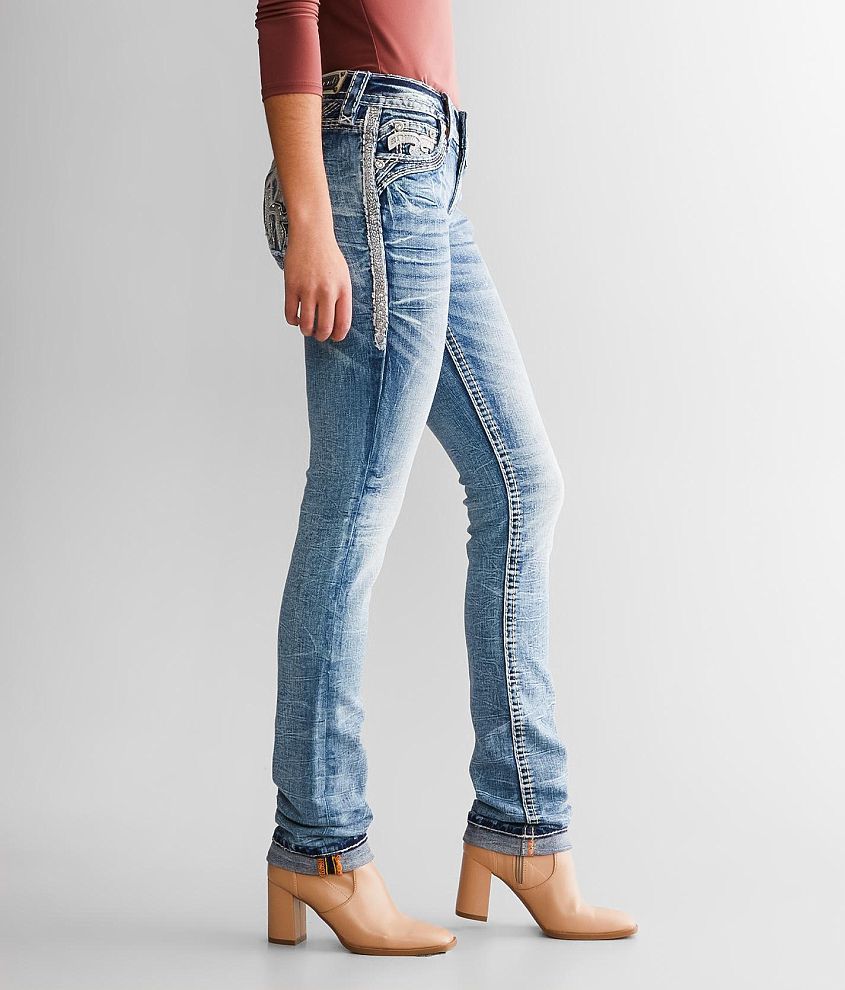 Eilish Low Rise Straight Stretch Jean - thumbnail 2