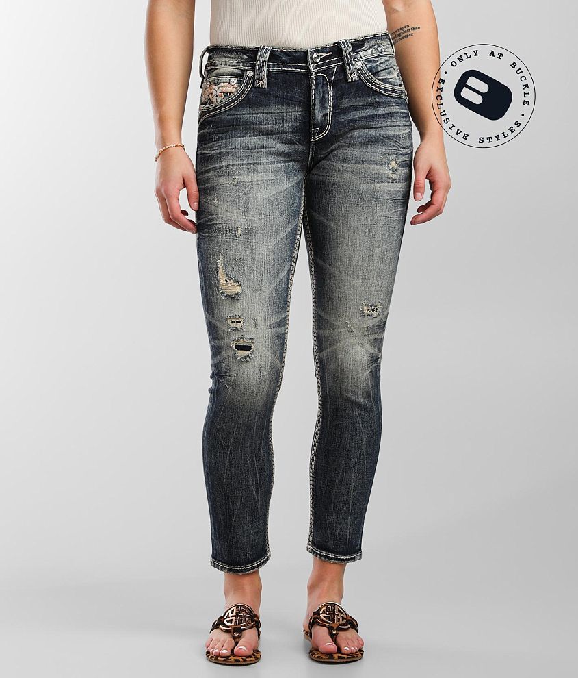 Rock Revival Eilish Easy Ankle Skinny Stretch Jean front view